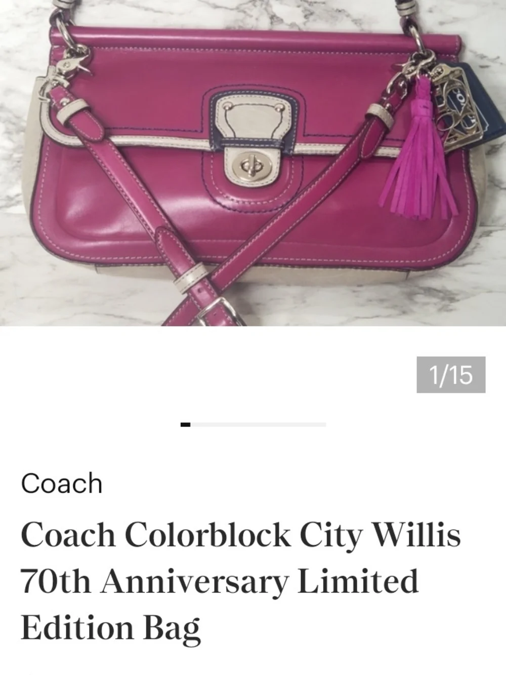Magenta Accent Home Tote - Stylish Storage and Display